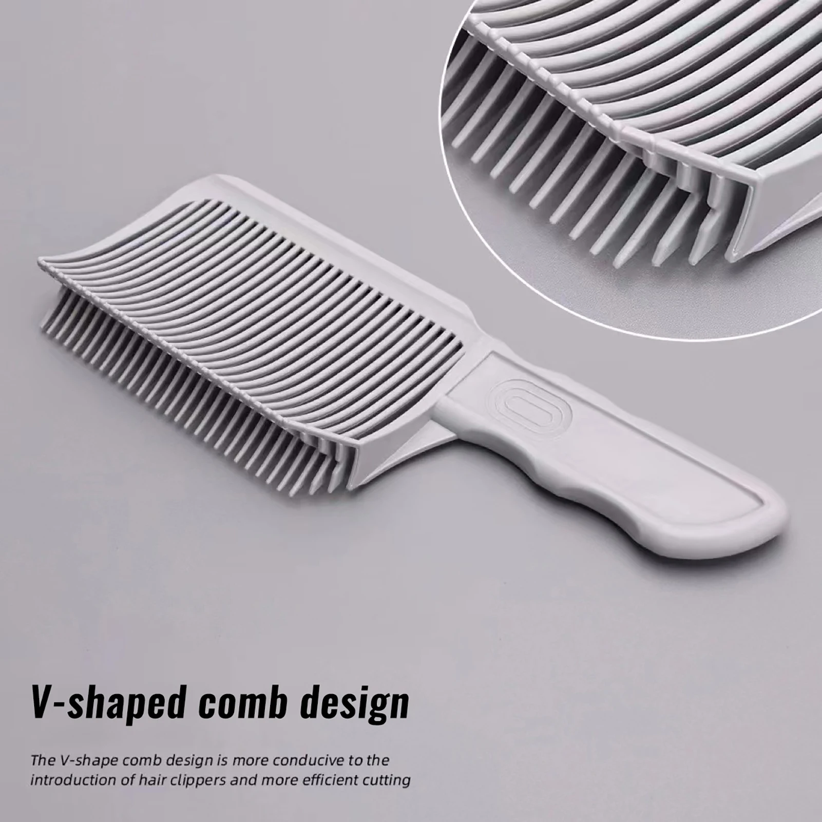 Hair Cutting Combs for Barber Gradient Blending Flat Top Salon haircut Comb brush professional Hair styling  tools barbershop 2