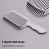 Hair Cutting Combs for Barber Gradient Blending Flat Top Salon haircut Comb brush professional Hair styling  tools barbershop 2