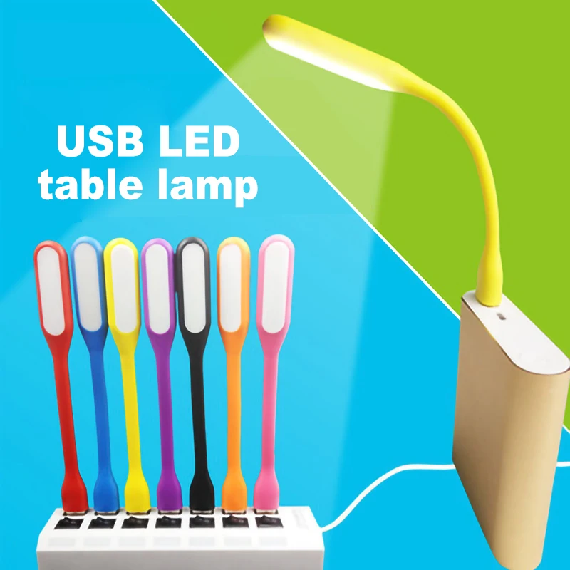 Wall Lamp Convenient USB LED table lamp Night light desk light Charge Creativity 360 fold for bedroom study illumination