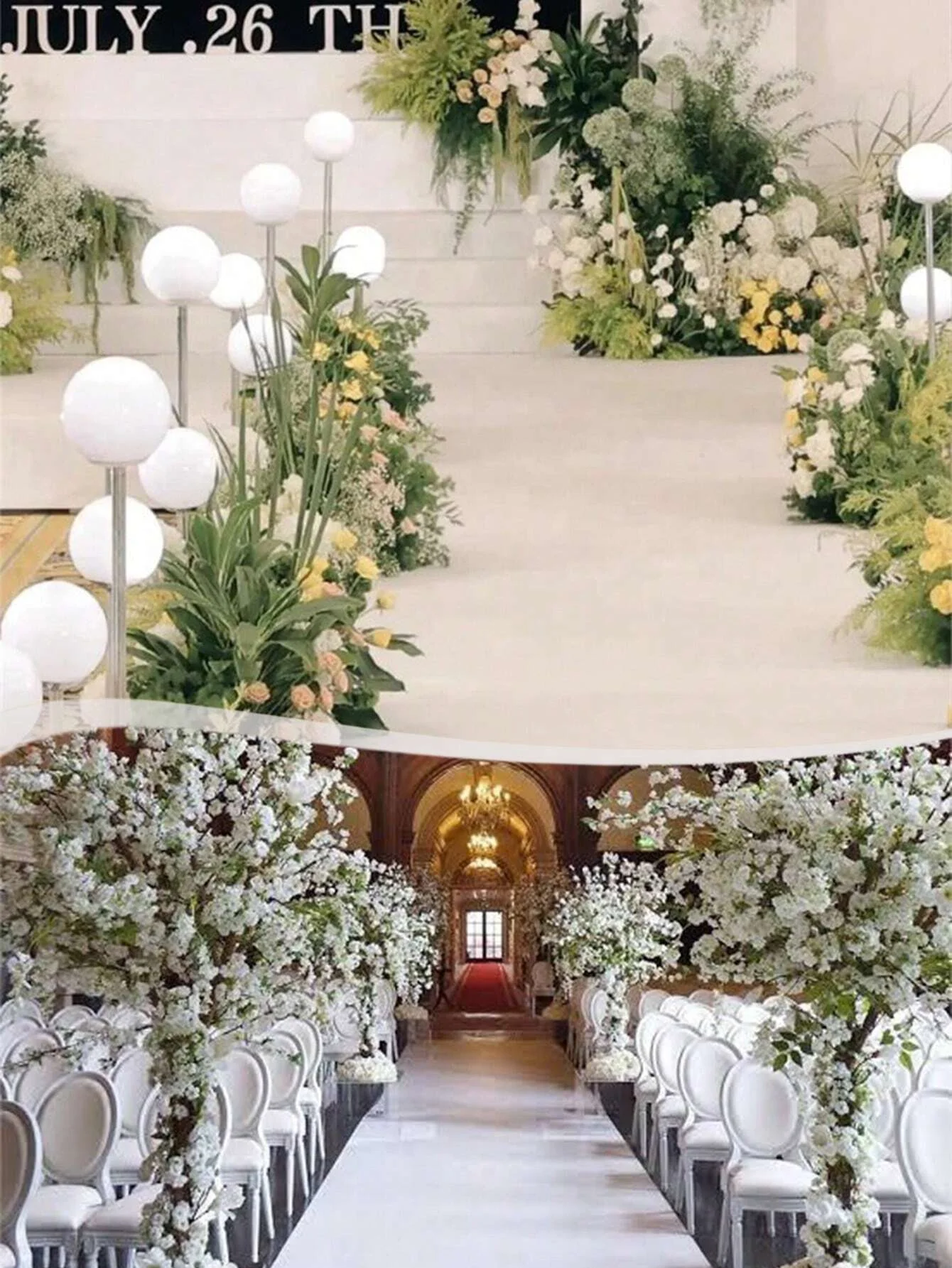 1 Set Wedding Party Decorations White Carpet 5m Disposable White Mat for Commercial Grand Opening Wedding Birthday Party