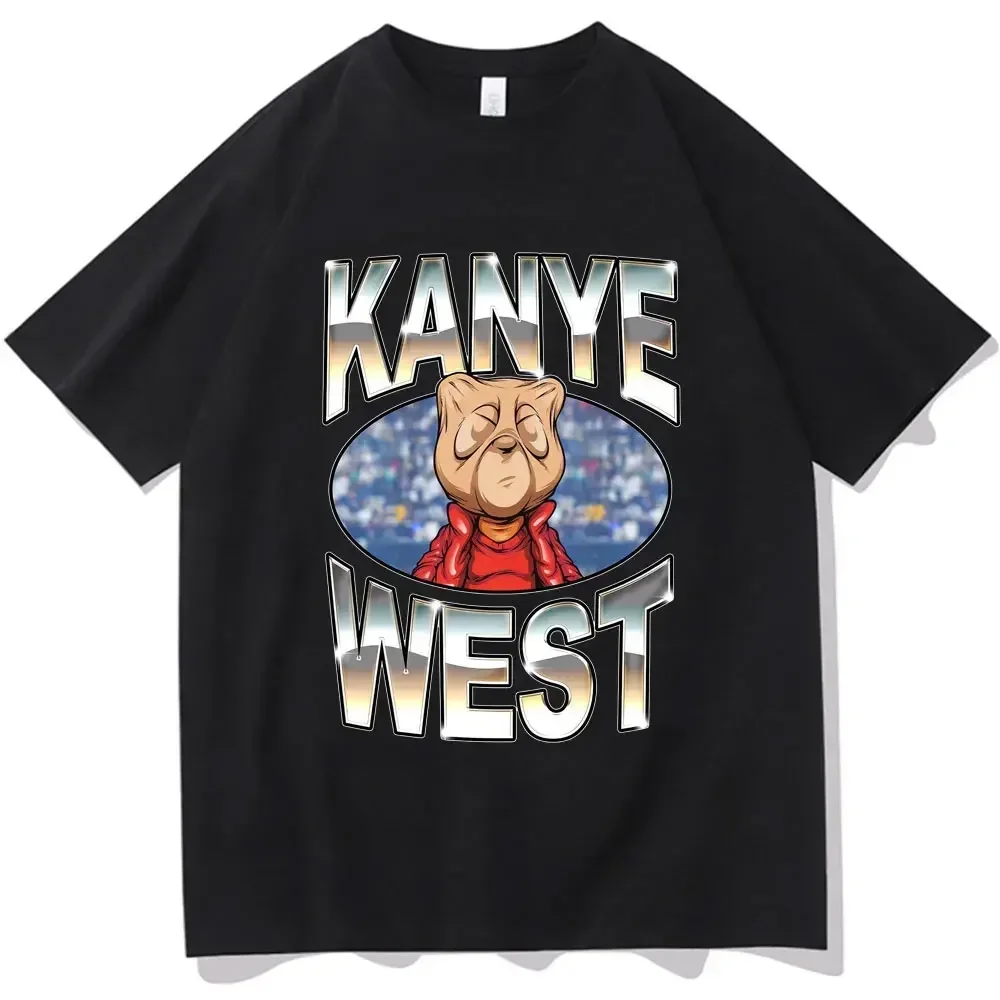 Funny Kanye West Meme T-Shirt Men's Vintage Hip Hop Rap Style Tshirt Men Women Short Sleeve T Shirt Streetwear 4