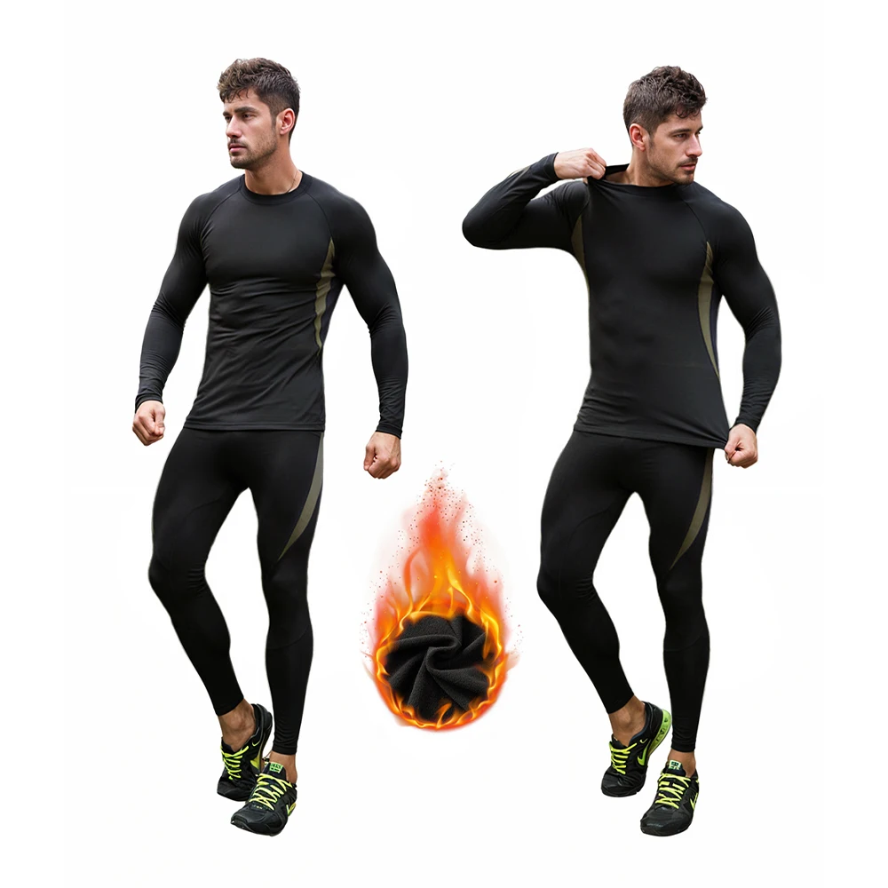 Modishion Winter Warm Men's Sports Bra Set Pullover Warm Sweatshirt Fleece Breathable Sexy Home Clothes: 3 - 5 Days Free Delivery Only UK