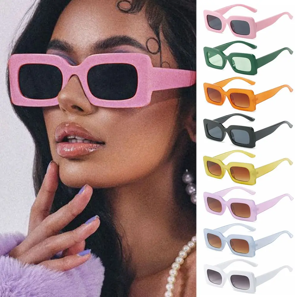 

Narrow Square Frame Eyewear Rectangle Sunglasses Female Shades Ladies Eyewear Sunglasses for Women