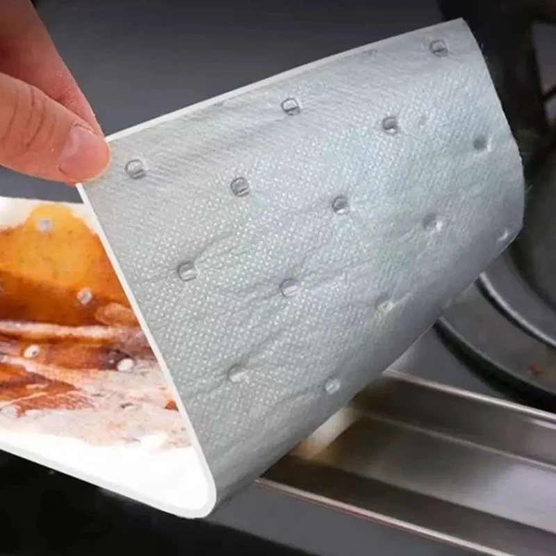 Kitchen Hood Covers 10pcs Disposable Range Hood Grease Filter Oil Absorb Cotton Paper Oil-absorbing Household Universal Pad