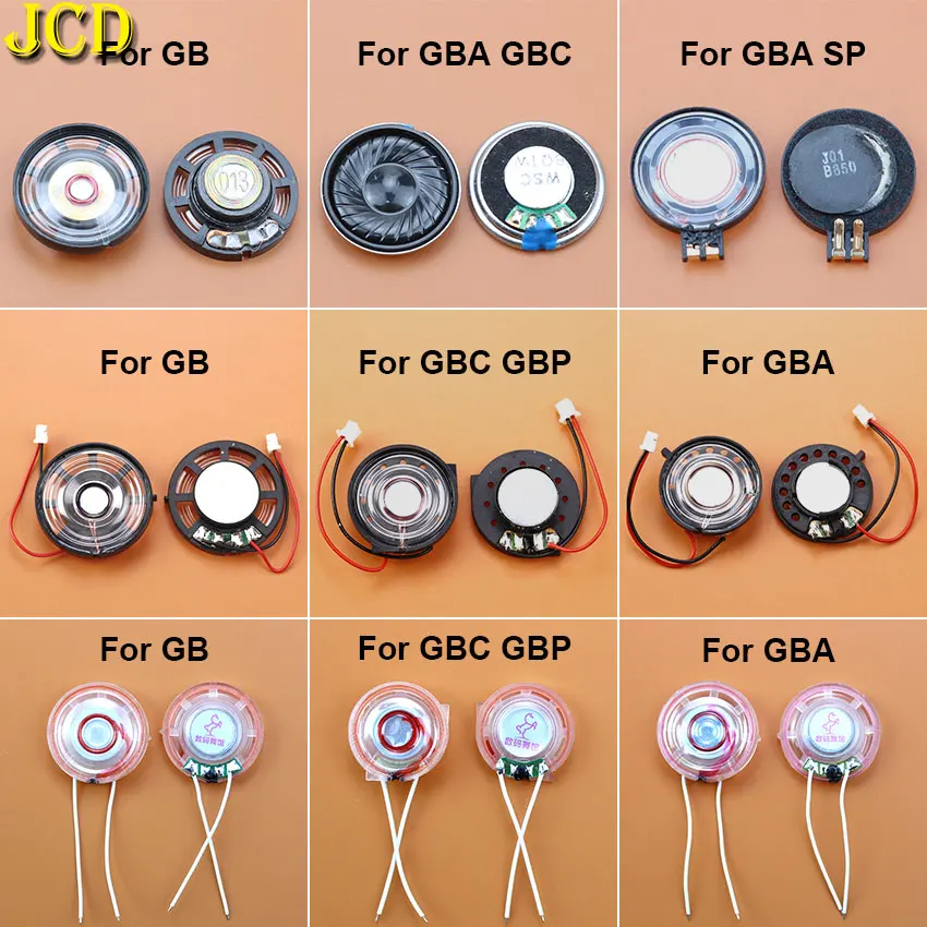 

JCD 1pcs For GameBoy Color Advance Replacement LoudSpeaker For GBA SP GBC GB GBP Loud Speaker