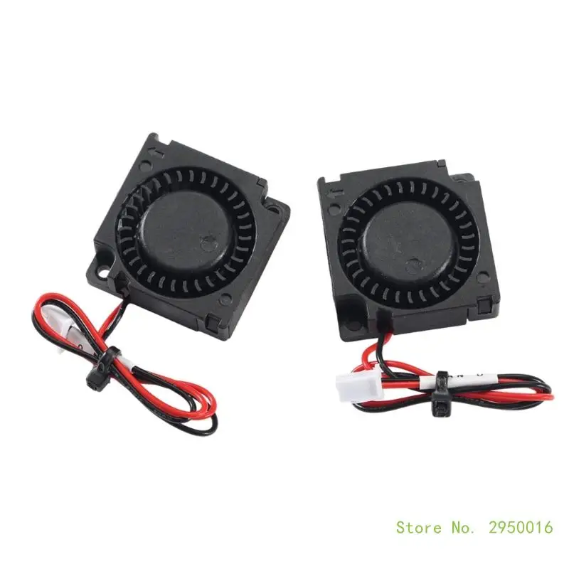 

2pcs 3010 Blower Fans for Voron 0.1/0.2 Cooler 30mm 3D Printer Cooling Fan Blower Fan 30x30mm Cooler Running Smoothly