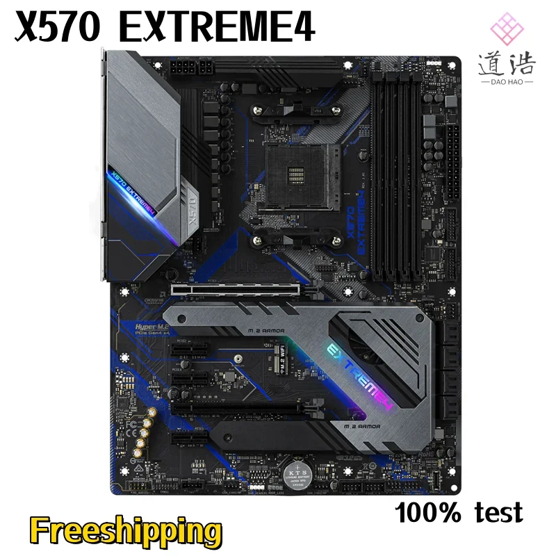 For Asrock X570 EXTREME4 Motherboard 128GB HDMI PCI-E4.0 M.2 Socket AM4 DDR4 ATX X570 Mainboard 1 S71410de73f6b43ac95ea2c50276580694