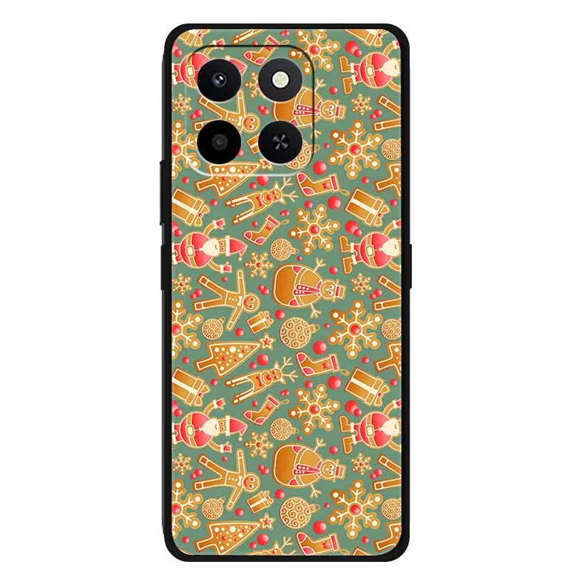 Festive Soft TPU Silicone Christmas Phone Case – Lovely Design