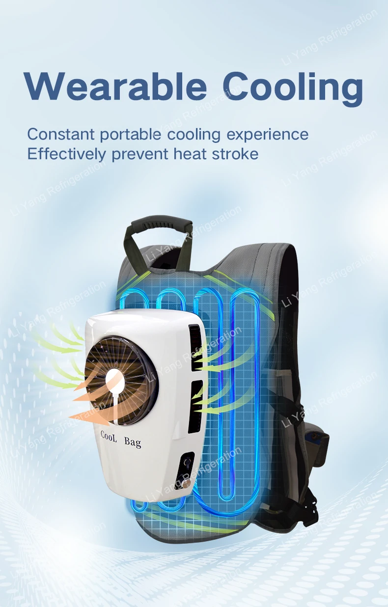 Description Picture 2 of itemPersonal Cool Solutions DC 24V Mobile Air Conditioner For Outdoor Workers