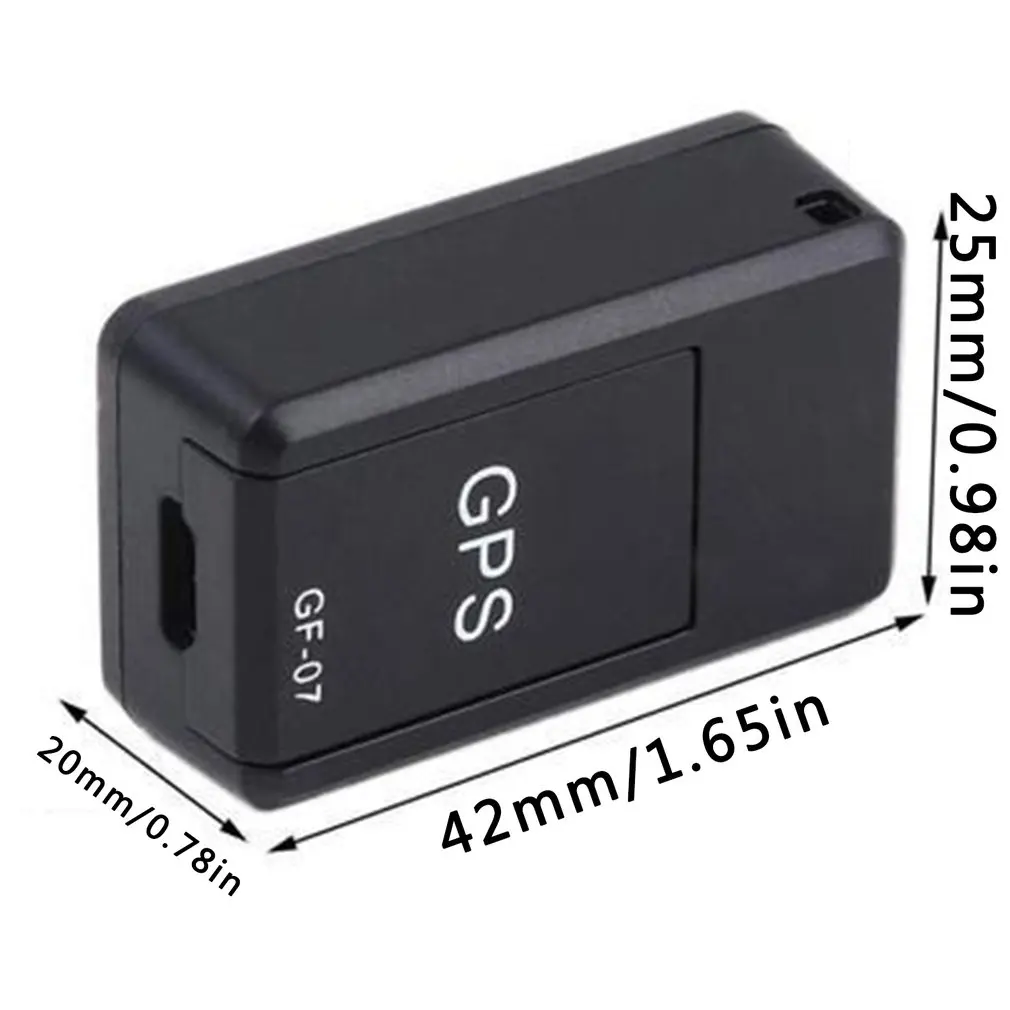 Mini GF07 GPS Tracker Car GPS Locator Anti-theft Anti-Lost Recording Real Time Tracking Device Magnetic