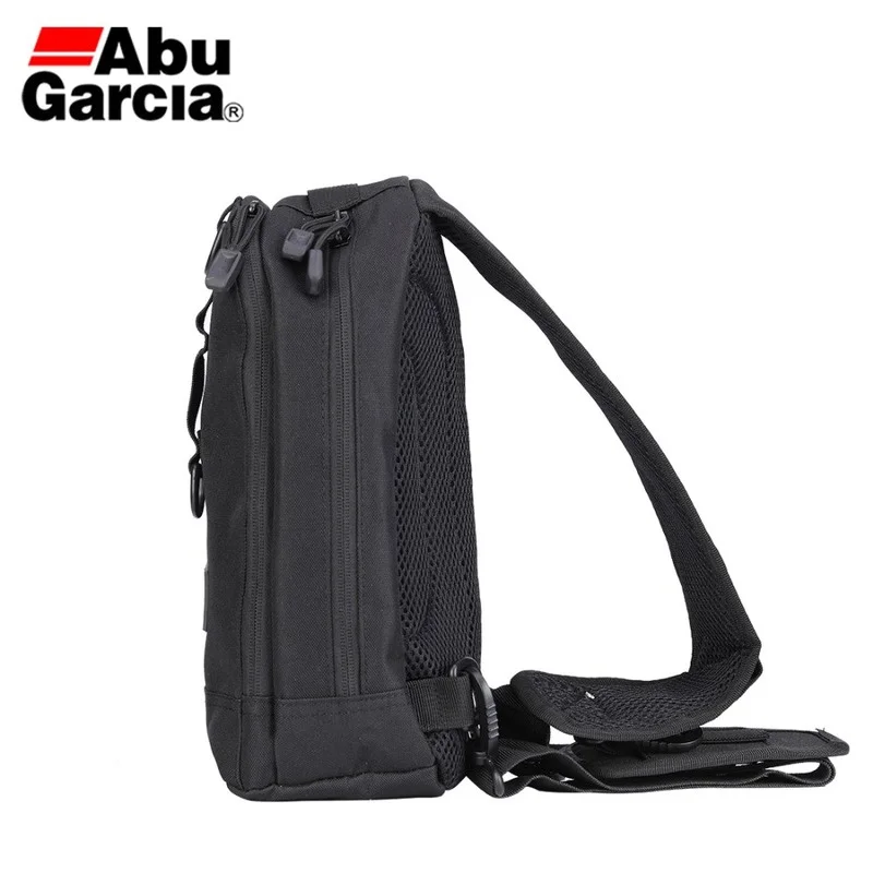 ABU GARCIA Fishing Waist Bag Waterproof Shoulder Multifunctional Bag Lure  Reel Line Hook Swivel Snaps Connector Storage Pack