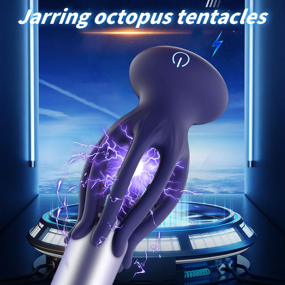 Männlicher Eichelstimulator Sexspielzeug Masturbator Penistraining Vibrator Vibrierender Stroker Trainer Verlängertes Vergnügen Verzögerung der Ejakulation 1
