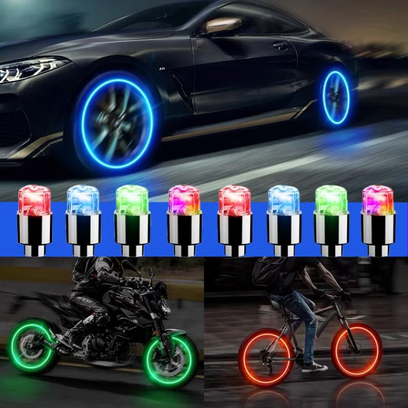 

Automobile and Bicycle Accessories Tire Lamp Cars Motorcycles Bicycles Durable Tire Lights Car Decoration Accessories Vehicles