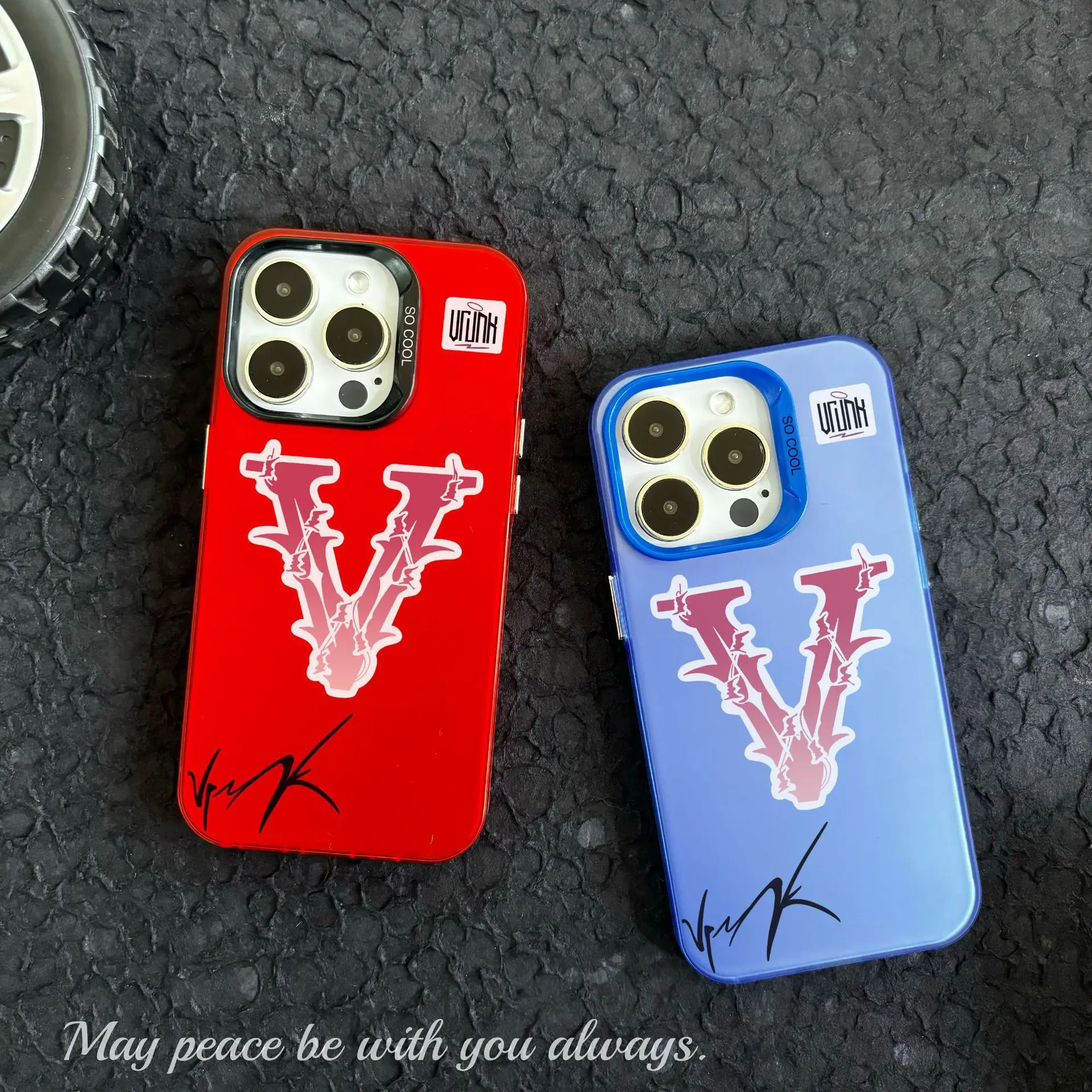Chic Pink V-VrunkS Phone Case - Stylish Fashion Statement Cover