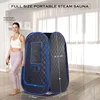 Portable Sauna Steam Sauna Full Body Newly Upgraded Large Space Sauna Spa With Steamer 6