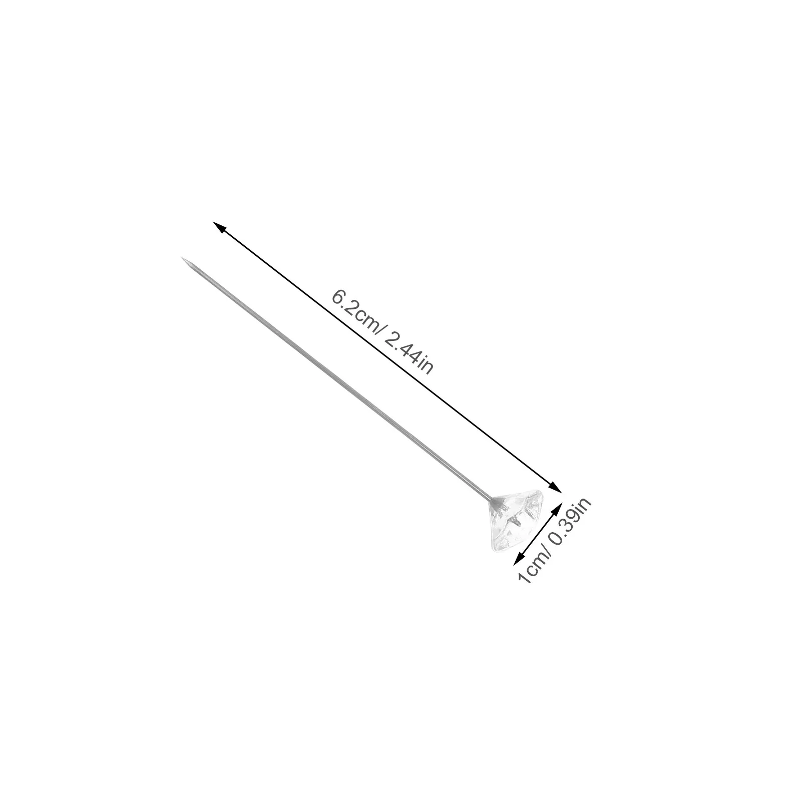 1세트 다이아몬드 모양 포지셔닝 핀, 라인스톤 꽃다발 핀, 웨딩 헤어 액세서리, 꽃무늬 바느질 DIY 공예품, 쥬얼리