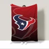 Houston Texans Fluffy Soft Blankets King Size Woven Blanket Sofa Winter Throw Blanket for Sofas Knitted Plaid Microfiber Bedding 1