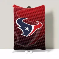 Houston Texans Fluffy Soft Blankets King Size Woven Blanket Sofa Winter Throw Blanket for Sofas Knitted Plaid Microfiber Bedding 1