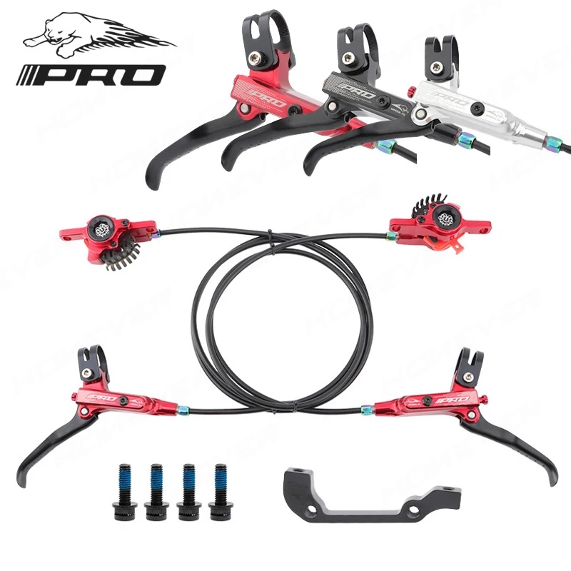 Iiipro Mtb Bicycle Brake Hydraulic Disc Brake 800/1400mm Mtb Bike Oil Disc Brake With Brake Pads