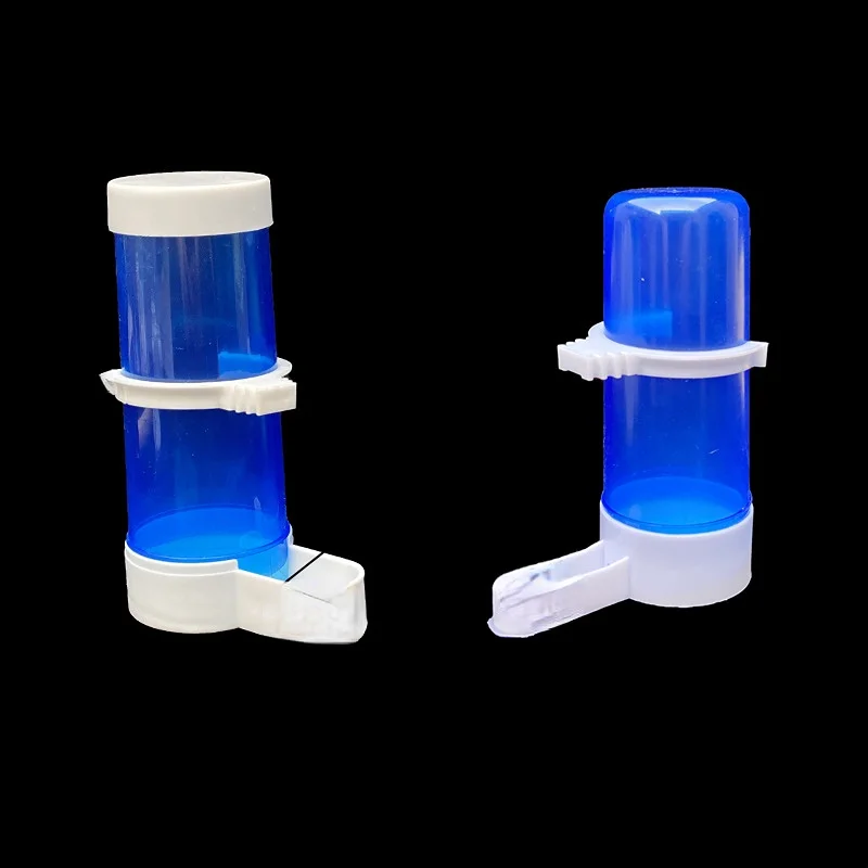 Pet Bird Automatic Drinker Feeder Blue Bird Feeder Cage Parrot Feeding Tool Automatic Bowls And Drinkers 1 Pc bird feeder parrot feeder parrot feeding bowl bird water drinker pet water feeder