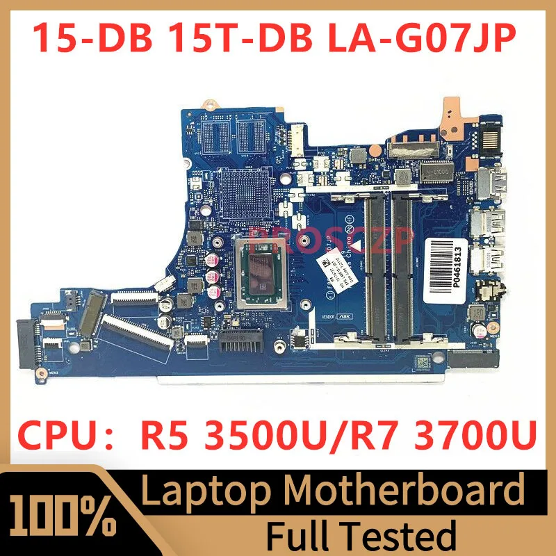 

L46515-001 L51325-001 L68778-001 Mainboard For HP 15-DB Laptop Motherboard FPP55 LA-G07JP With R5 3500U/R7 3700U CPU 100% Tested