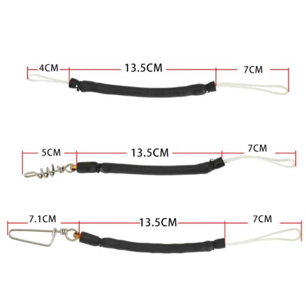3 Types Spearfishing Spearguns Bungee Swivel & Snap Clip Muzzles Shock Cord Diving Fishing Latex Tube Diving Parts