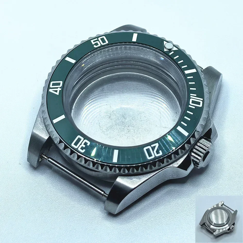 40mm Transparent Glass Watch Case