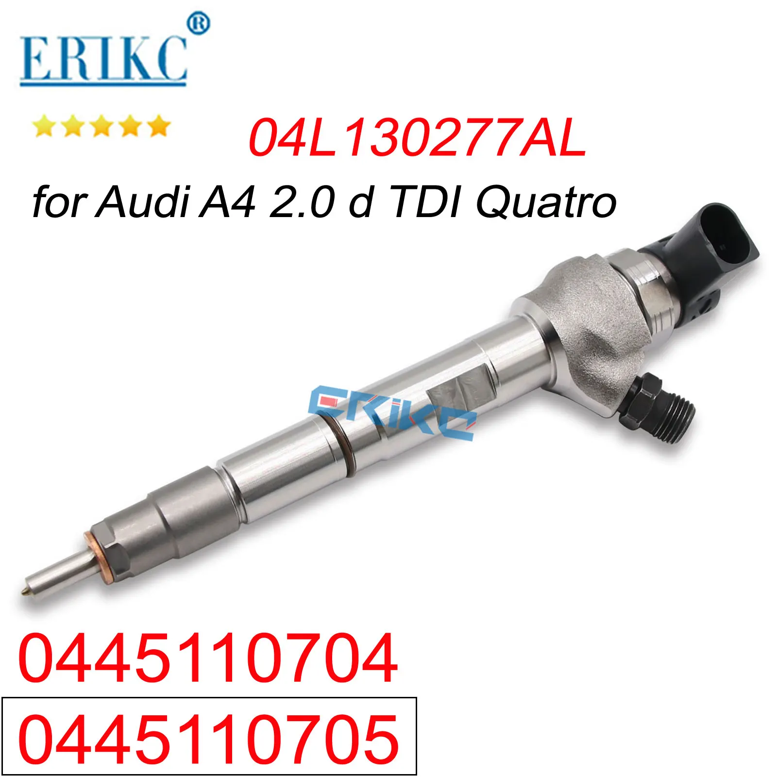 

0445110704 0445110705 Common Rail 0 445 110 705 для Bosch Audi A4 2,0 d TDI Four 04L130277AL дизельный Инжектор 0 445 110 704