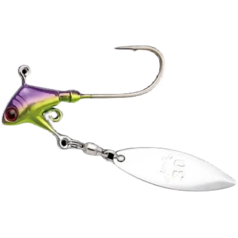 

Japan Imported Nories PRORIGSPIN Sequined Lead Head Hook Underspin Lure Bait Tetsuo Tanabe