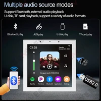 4 Inch Android 11 Smart Tuya Audio System Home Bluetooths in Wall Amplifiers Background Music Music Player with Ceiling Speakers - Image 4