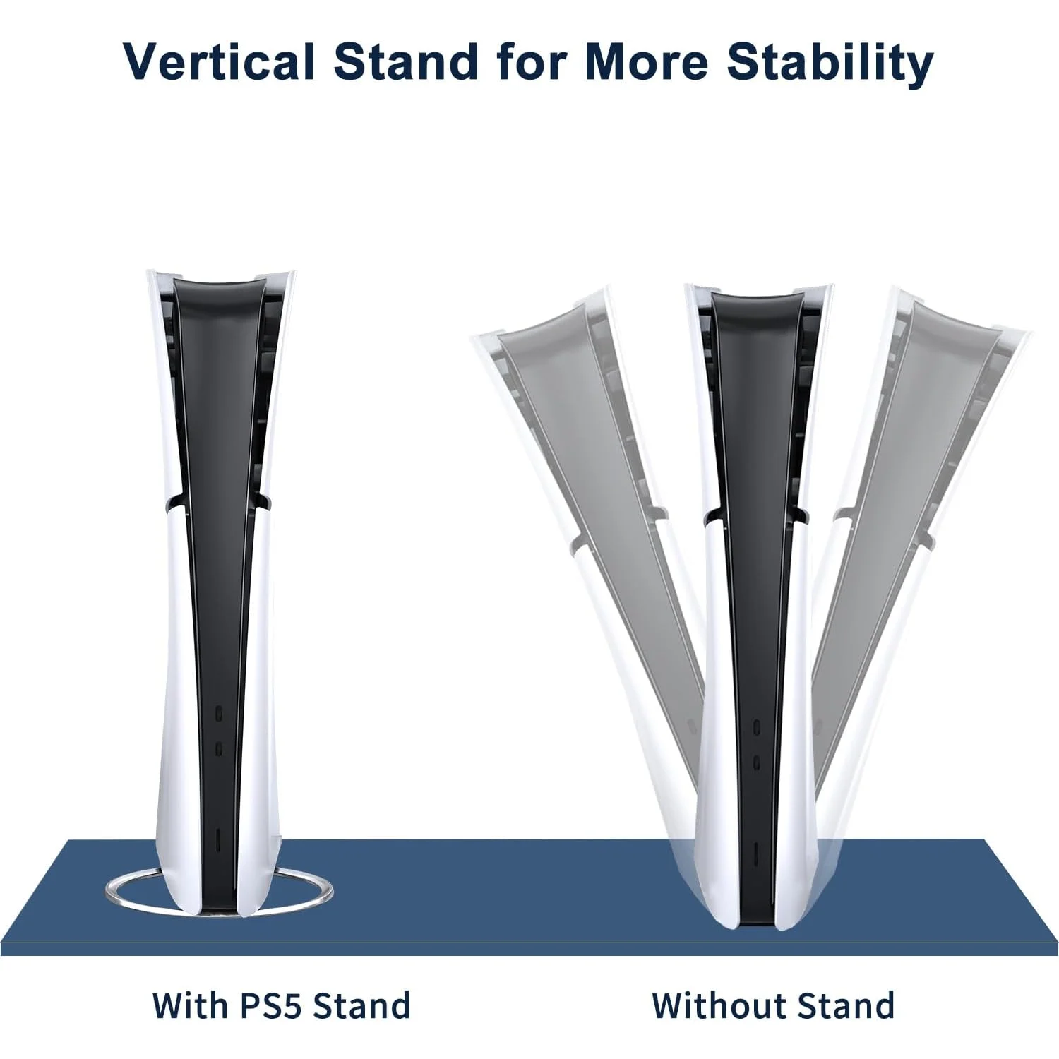 Aluminum Alloy Vertical Stand with Anti-Slip Stability
