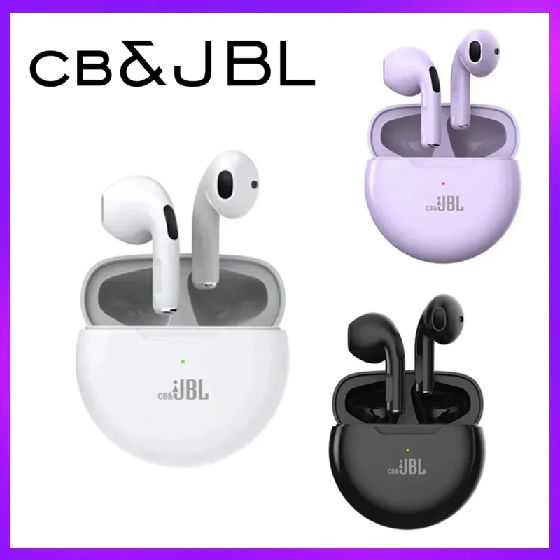 

Оригинальная Беспроводная Bluetooth-гарнитура для CBJBL Air Pro 6 TWS, наушники 5,3, мини-наушники с микрофоном, зарядная коробка для Android, iPhone