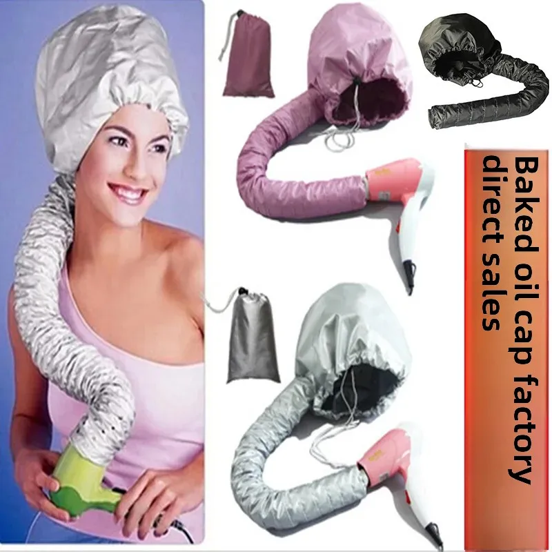 Cross-Border Electric Hair Dryer Cap Regular Style Warm Air Cap For Blow-Drying And Heating Hair On China Mainland