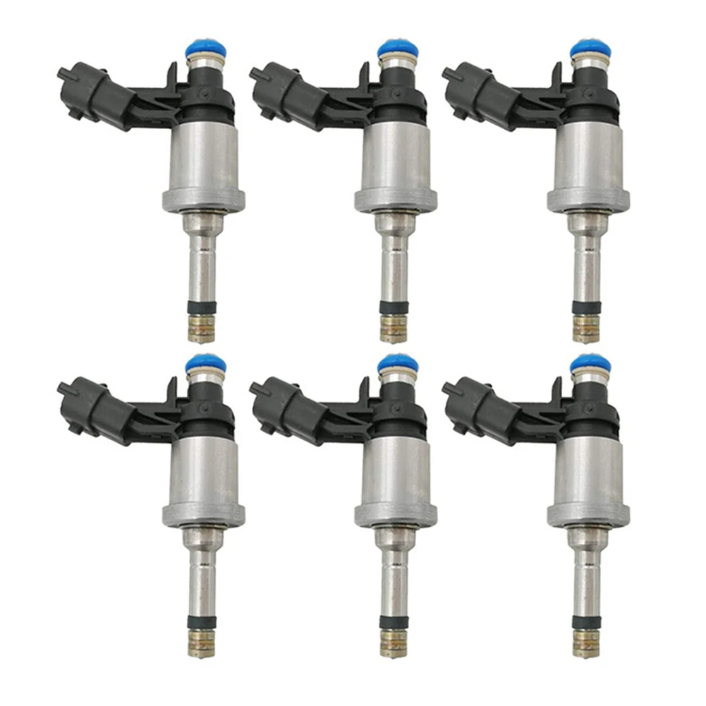 

6PCS 12638530 Fuel Injector For Buick Allure Enclave LaCrosse Cadillac CTS STS for Chevrolet Camaro Traverse GMC Acadia 3.6L