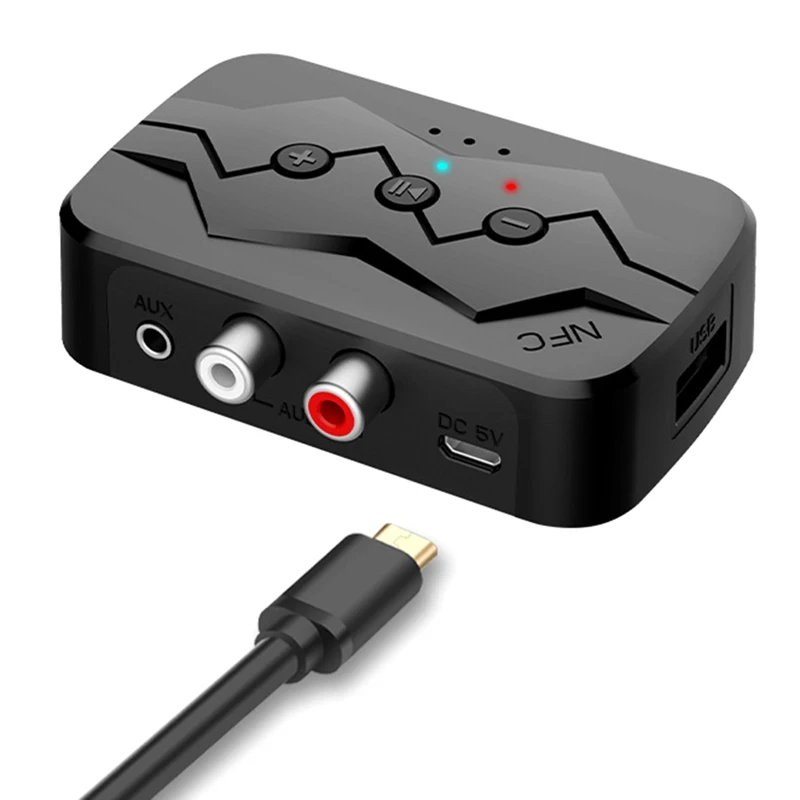 

Bluetooth-ресивер «Все в одном», Bluetooth-передатчик, поддержка TF-карты, U-диска