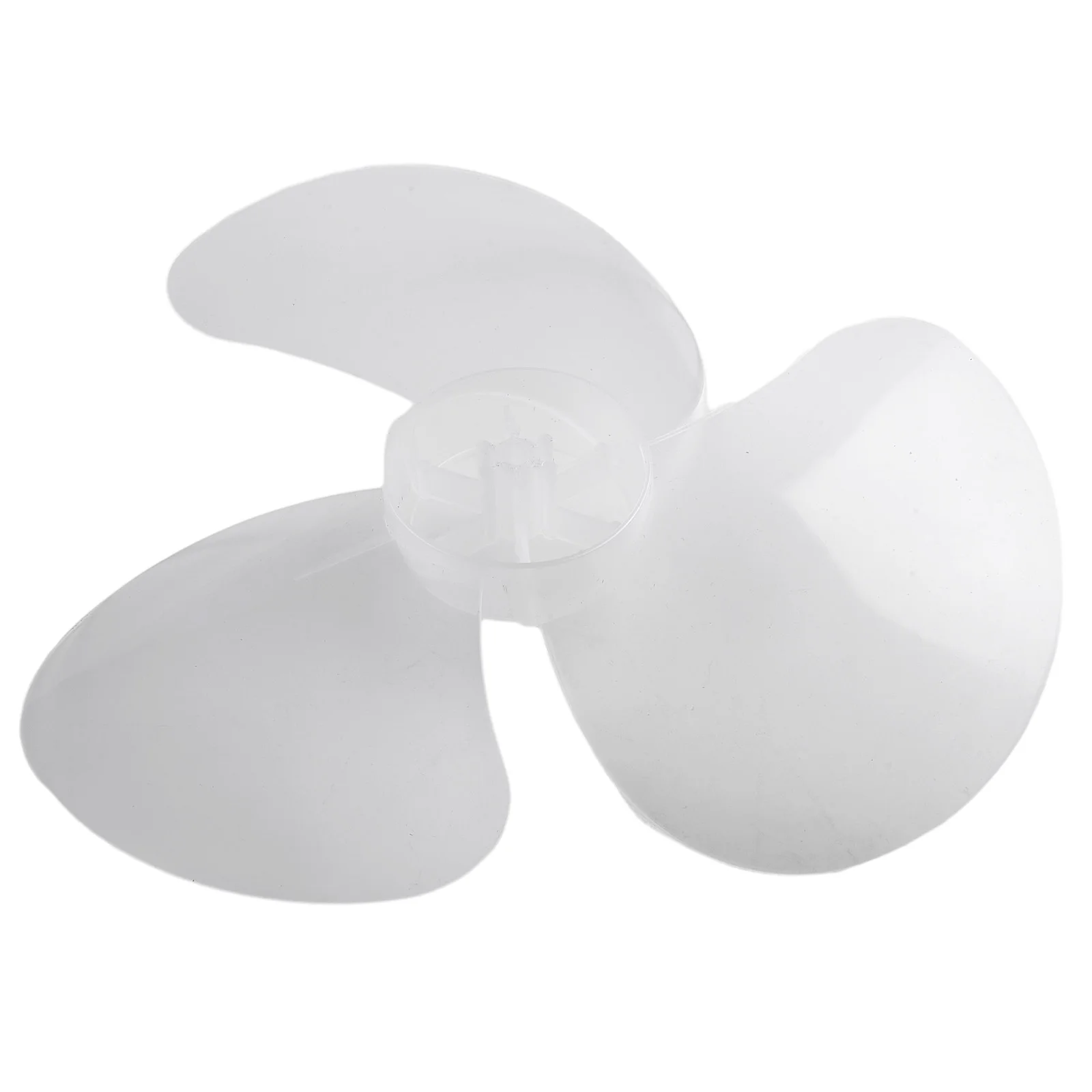 

Noise Free 12 Transparent White/Black Plastic Fan Blade for Standing Pedestal Floor Wall/Table Fanner Easy to Install