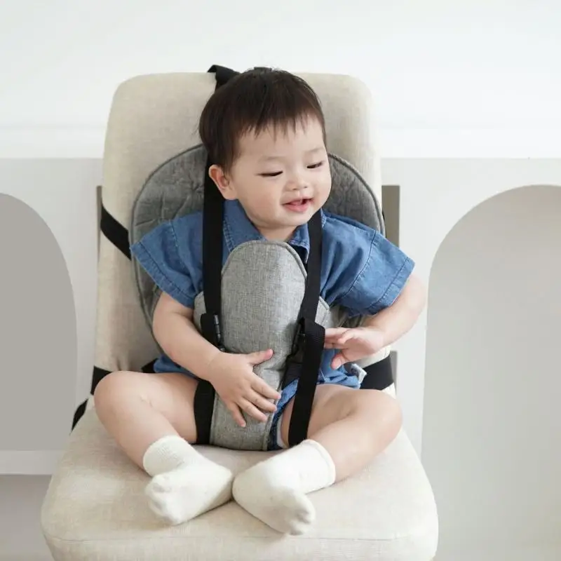 Belt Newborns High Chair Strap Baby Dining Chair Strap High Safety Harness 5 Point Security Belt for Children G2TD