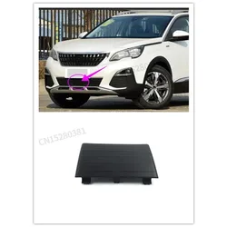 For Peugeot 3008GT 5008 2016-2021 High quality ABS front grille decorative cover lower middle net cover board car accessories
