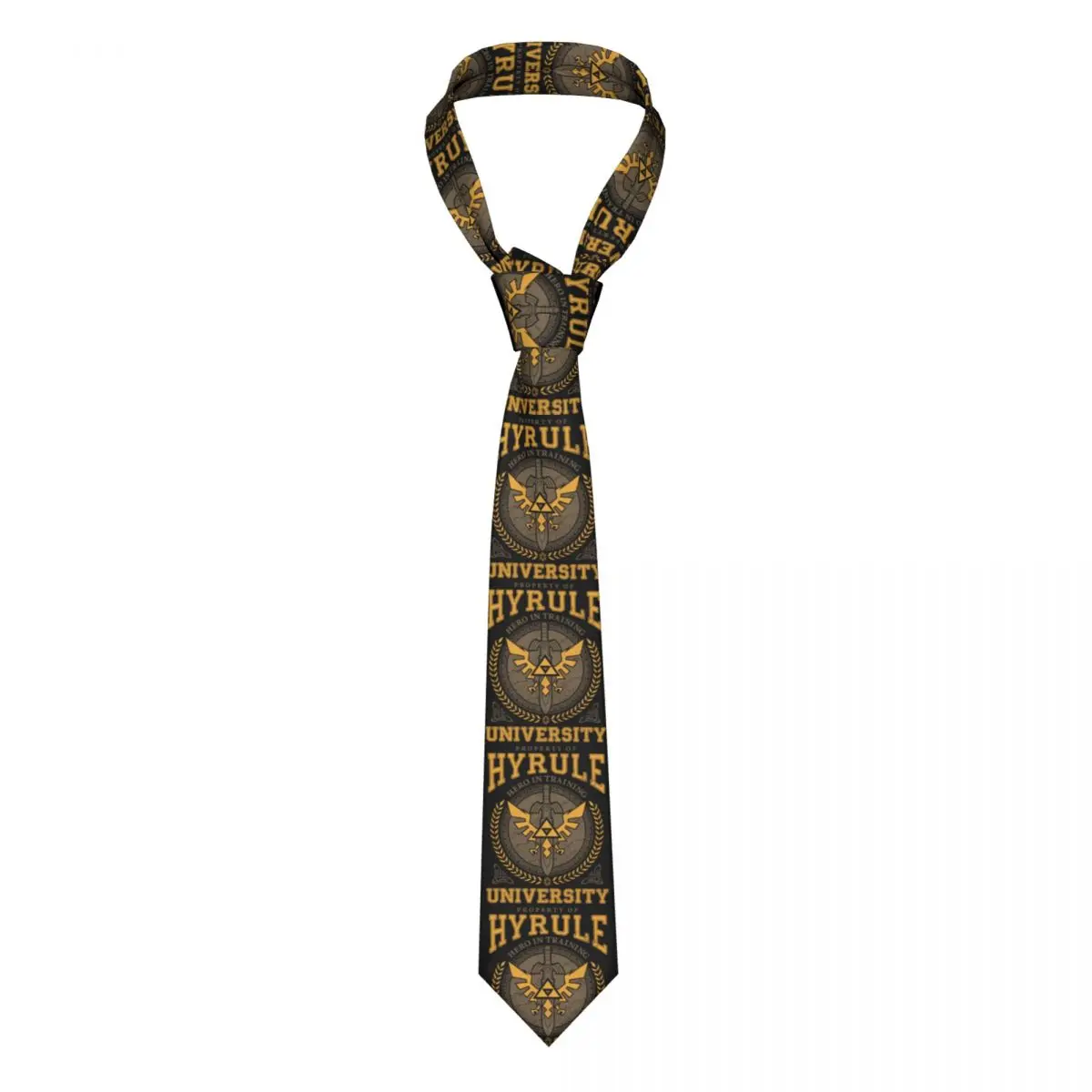 Cravatta Da Collo Per Videogiochi Universitari Formale Hyrule Per Uomini Personalizzati Da Festa La Legenda Di Zeldas Necktie