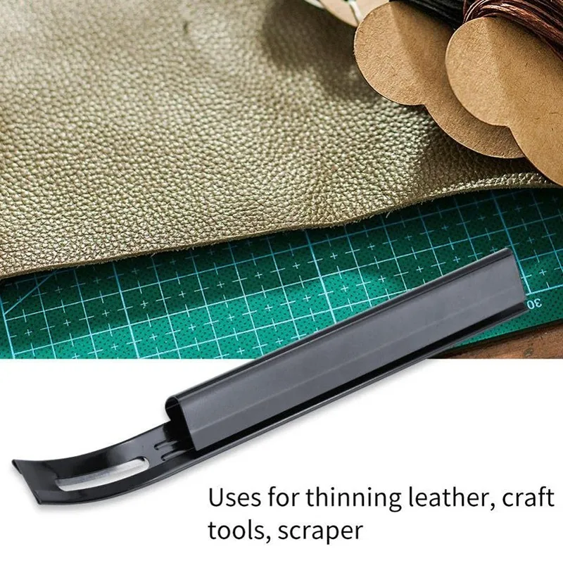 Leather safety beveler skiver for thinning cutter`cutting leathercraft haXNXG 