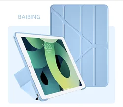 Premium Protective Tablet Case with Versatile Stand and Stylish Design for iPad Air 5 (SkyBlue)