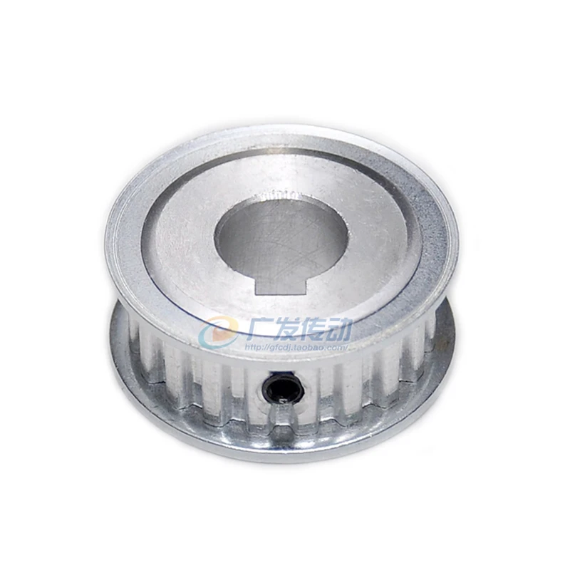 Uxcell 70-Tooth Timing Pulley - 5mm Pitch, 1" Bore Aluminum Alloy Synchronous Wheel For 15mm Belts