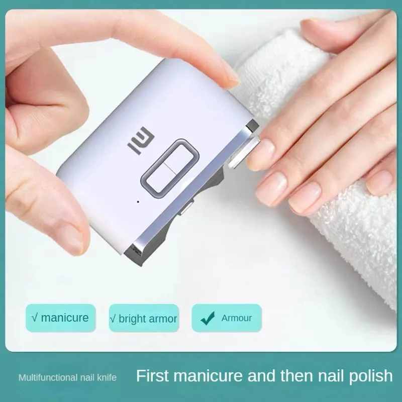 Xiaomi Mijia Nail Clippers Fully Automatic Polished Armor Trim Nail Clipper Smart Home Suitable for Children Electric Manicure