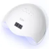 LINMANDA SUN5 Nail UV LED Lamp Nails Dryer Gel Nail Polish With 4 Timers Automatic Sensor LCD Display Professional Nail Lamp 1
