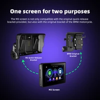 EKIY 5.0" For BMW R1200GS R1250GS Wireless CarPlay Moto Android Auto Portable Digital Motorcycle Dashboard GPS Navigation Screen - Image 6