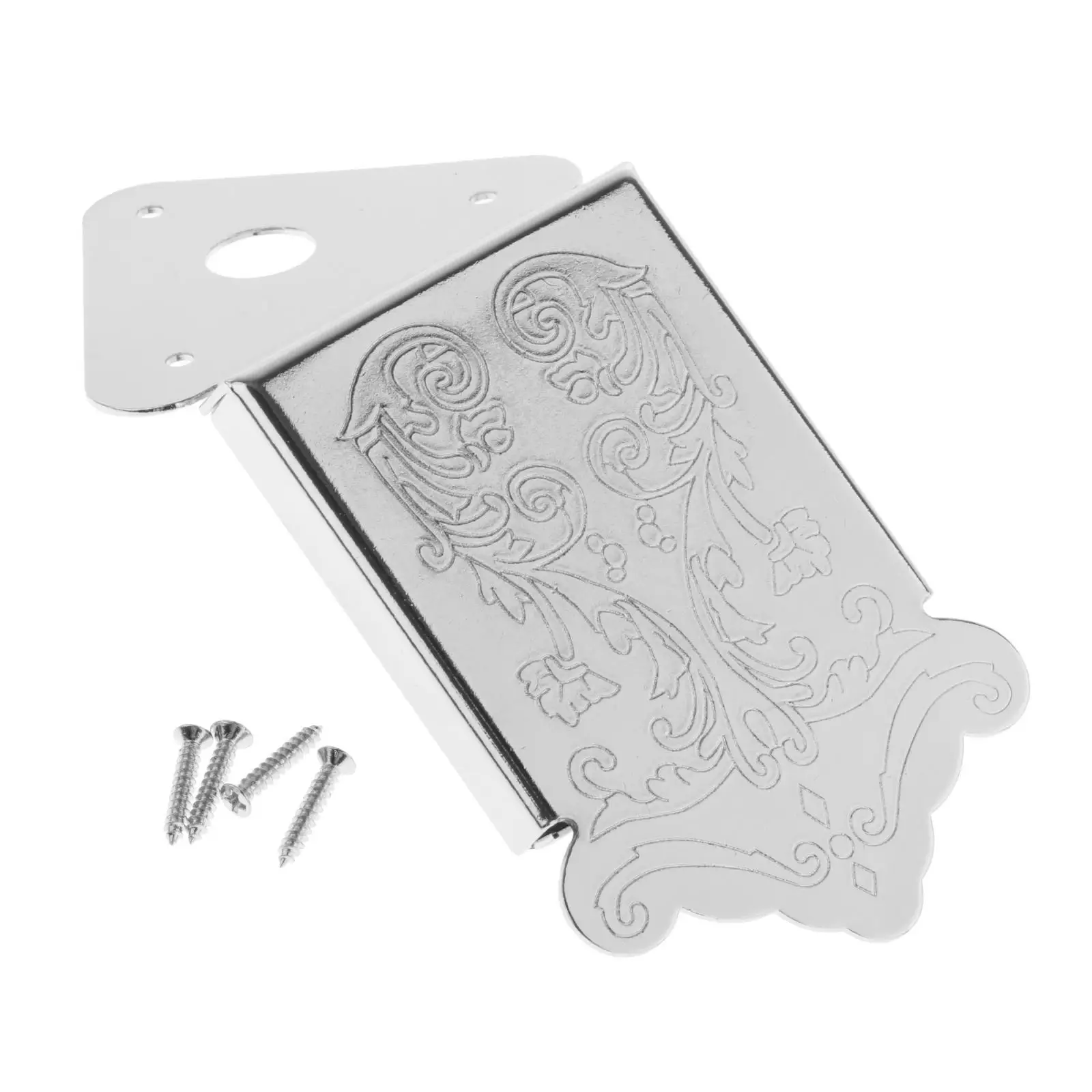 Mandolin Tailpiece Parts Replacement with Screws for 8 String Guitar