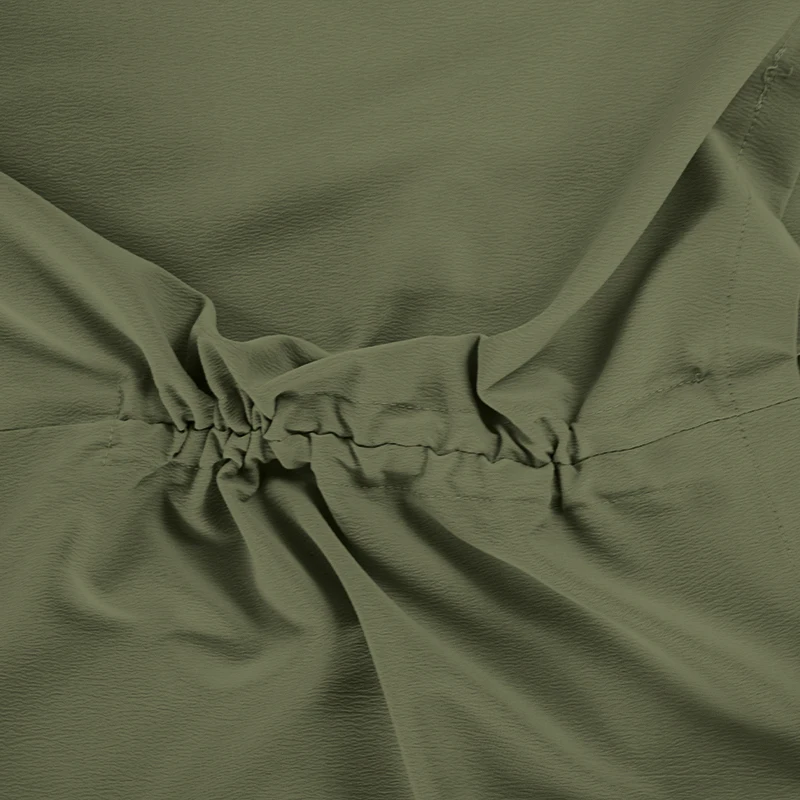 여성 캐주얼 신축성 허리 플랩 포켓 드로스트링 스커트, y2y 하프 스커트, 작업 스커트, 패션