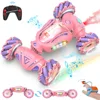 4 Wheel Drive RC Cars 1:16 Radio Gesture Induction Remote Control Stunt Car Off Road On Road Kids Toy Car with Light Music Toys 1