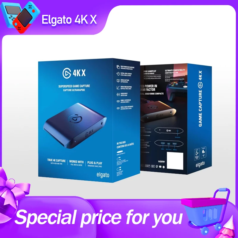 Hdmi Capture Card Elgato Game Capture Elgato HD60 X HDR10 External