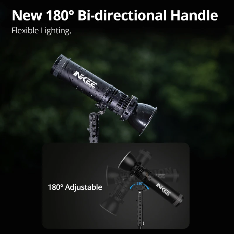 【美品】INKEE GC150 150W 撮影用LEDビデオライト 519 INKEE GC150 Increased light output to 150W!! - YouTube